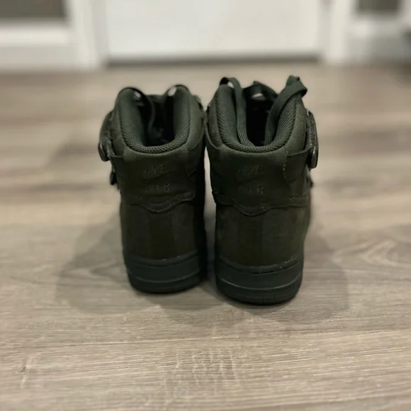 โฅ๐ก๐๐๐: Billie Eilish Air Force 1 High Top โ07 Sequoia Sneakers w Velcro Straps - Picture 13 of 13